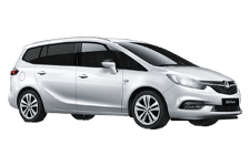 Van Hire Dereham - Vauxhall Zafira 7-Seater - Minibus hire Dereham
